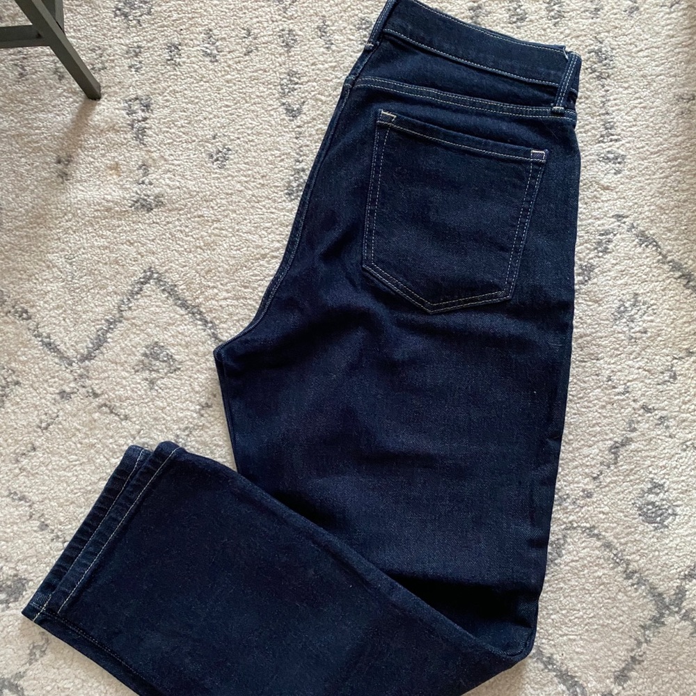 Banana Republic Straight Leg Dark Wash Denim